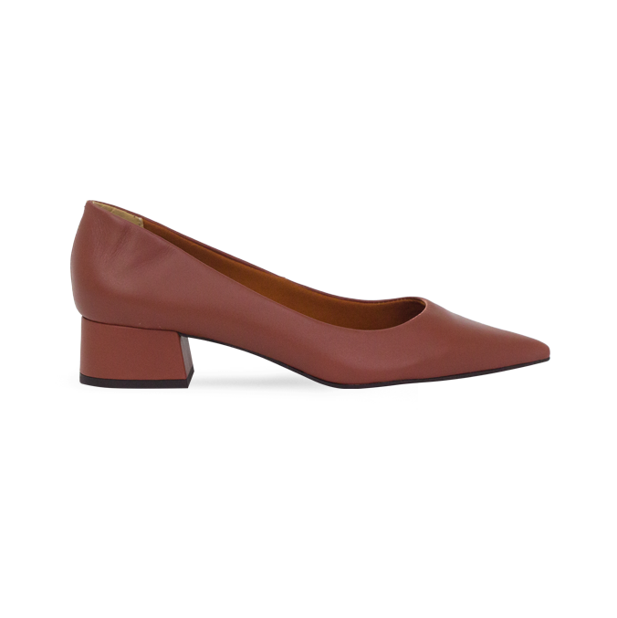Scarpin Eloa Whisky