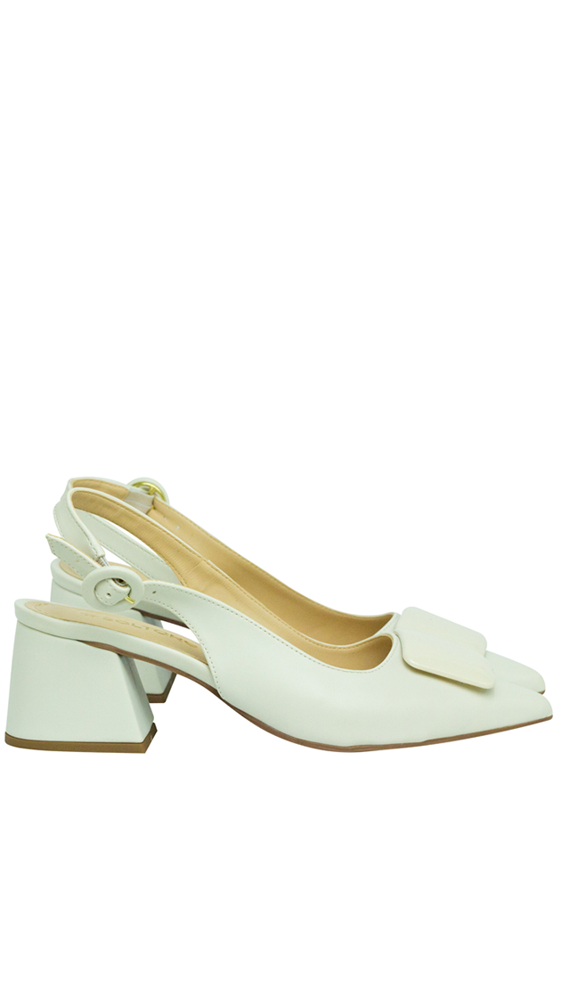 Scarpin Fatima New Off White