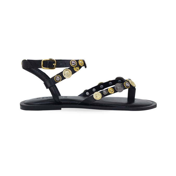 Rasteira Bruna Preto