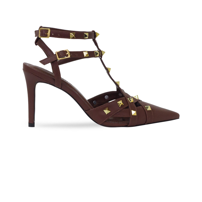 Scarpin Eva Marrom