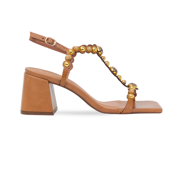 Sandália Taise Capuccino