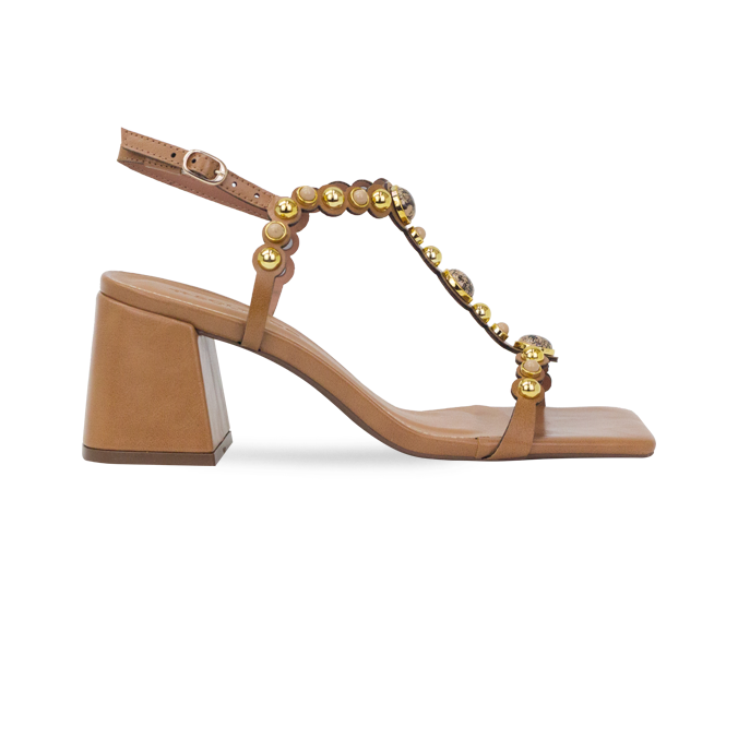 Sandália Taise Capuccino