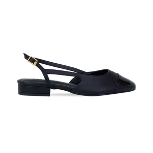 Sapatilha Vonda Flat Preto