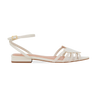 Rasteira Dixie Flat Off White