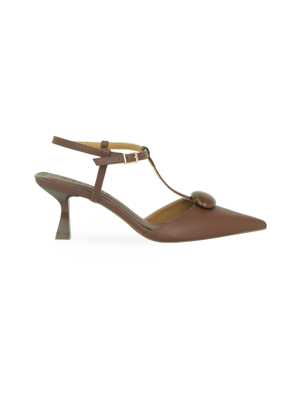 Scarpin Kiara Marrom