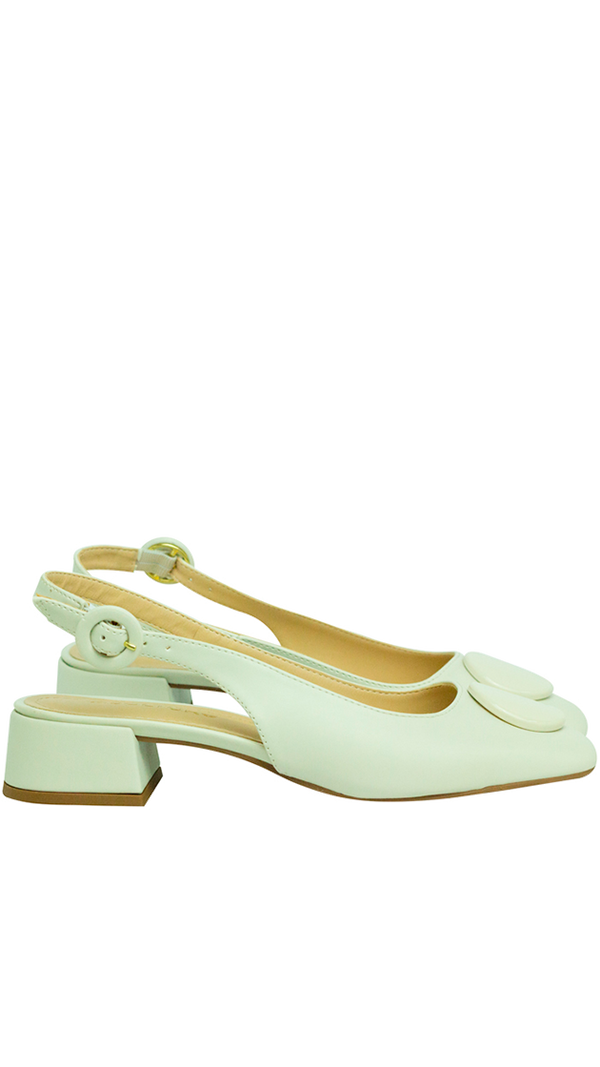 Scarpin Eunice Off White