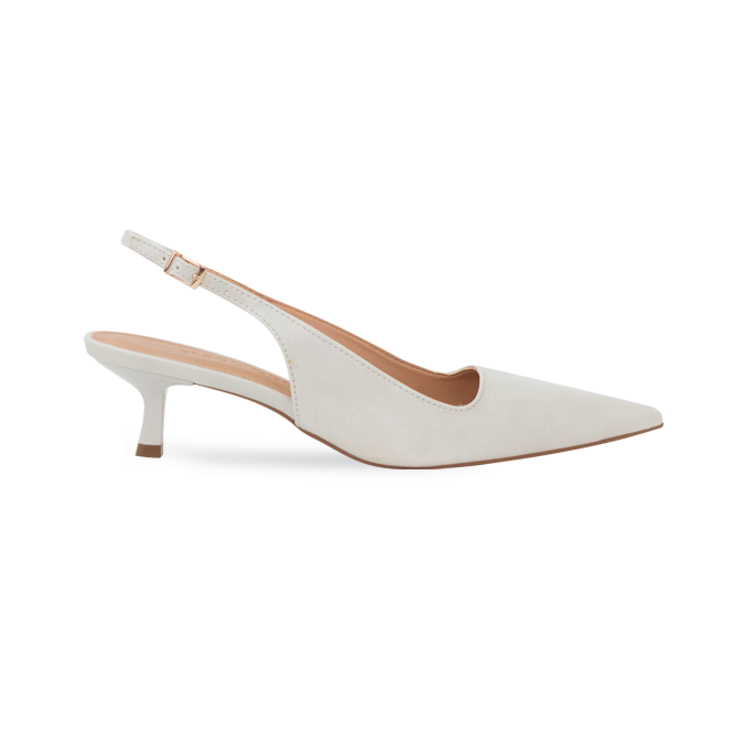 Scarpin Mirian Np Off White