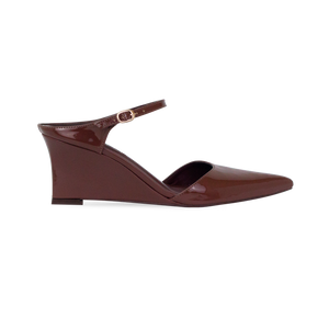 Scarpin Pamela Low Marrom