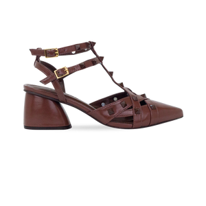 Scarpin Kesha Marrom