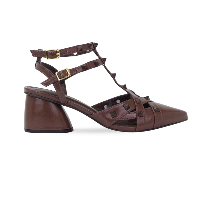 Scarpin Kesha Marrom
