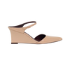 Scarpin Pamela Low Amendoa