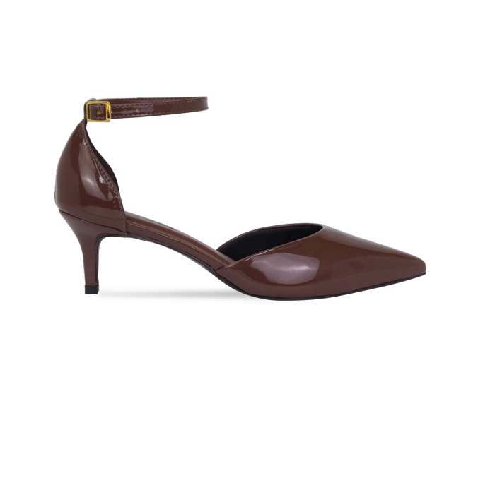 Scarpin Hannah Low Marrom