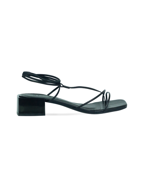 Sandálias Amber Low Preto