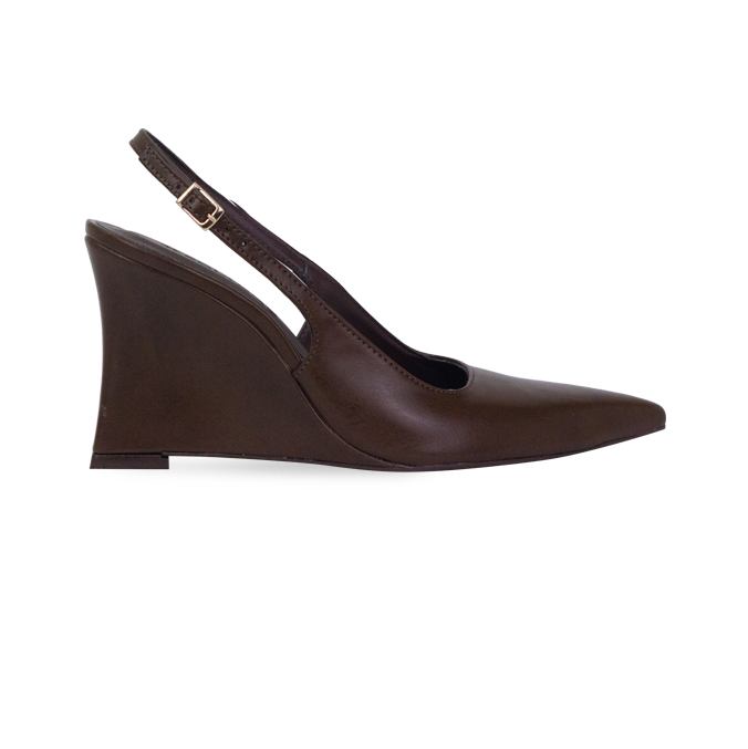 Scarpin Analu Marrom
