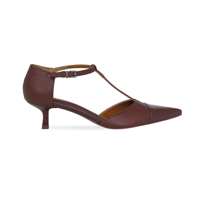 Scarpin Chayenne New Marrom – Salto Médio e Design Sofisticado