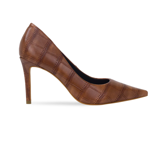 Scarpin Raira Caramelo