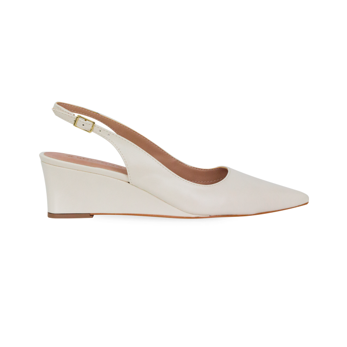 Scarpin Teodora Off White