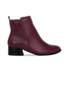 Botas Louvre Vinho com Cano Médio e Salto 4cm