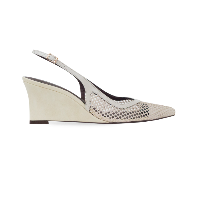 Scarpin Mili Off White