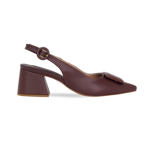 Scarpin Fatima New Marrom