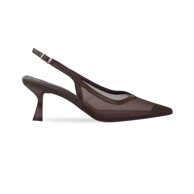 Scarpin Mariela Marrom