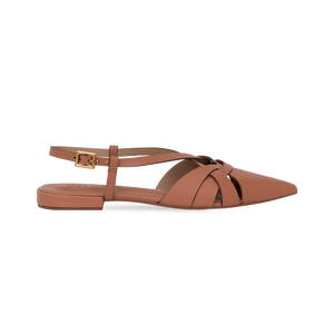 Sapatilha Berenice Flat Tan