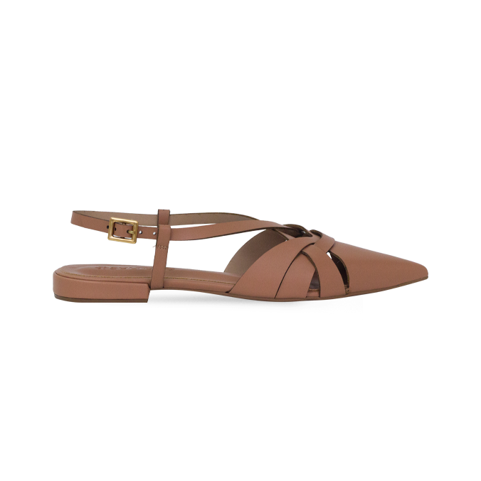 Sapatilha Berenice Flat Tan