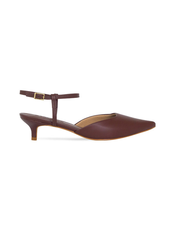 Scarpin Naura Marrom