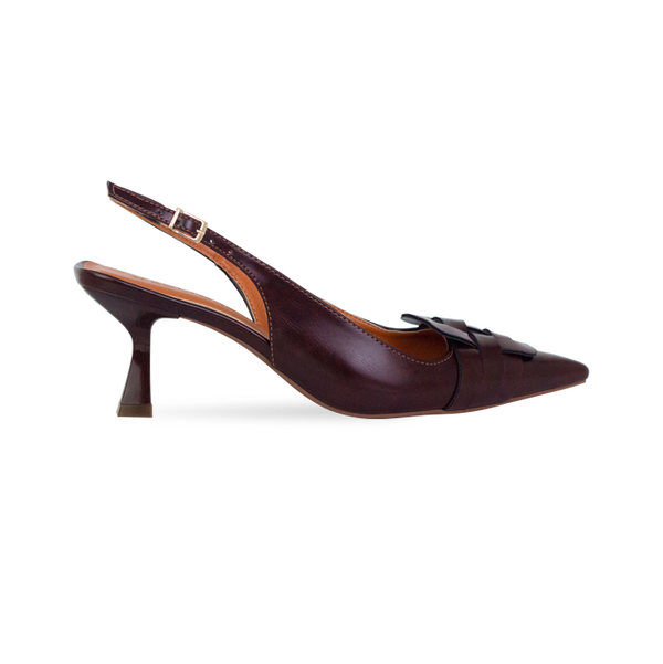 Scarpin Lolla Marrom