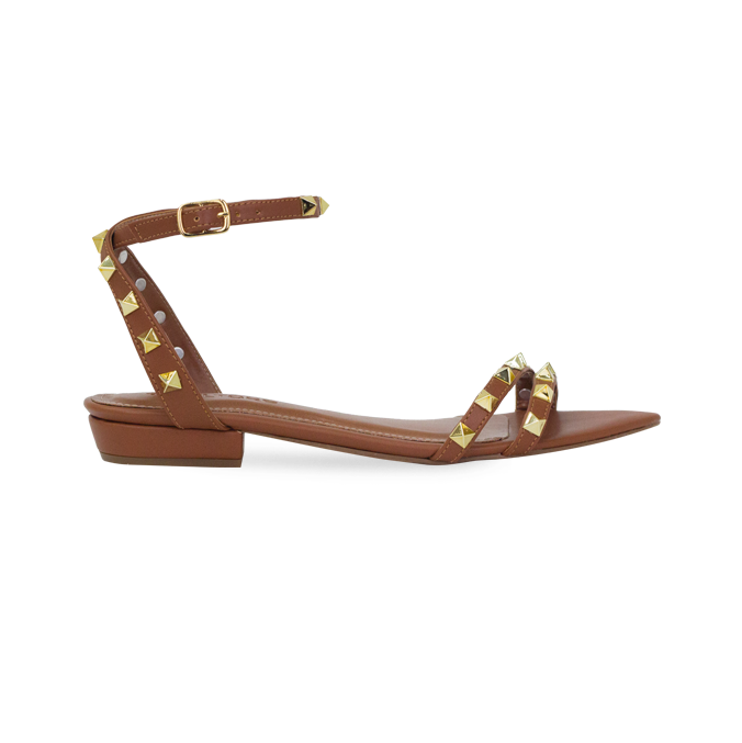 Rasteira Juli Flat Whisky