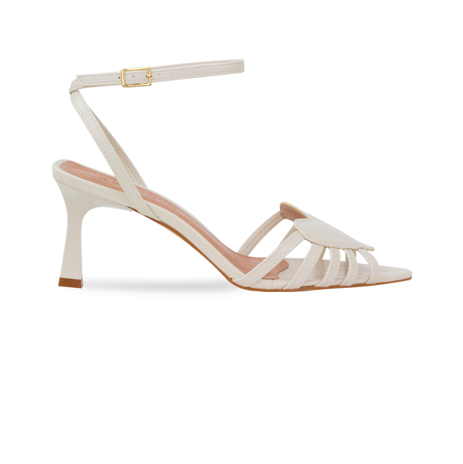 Sandália Leticia Off White