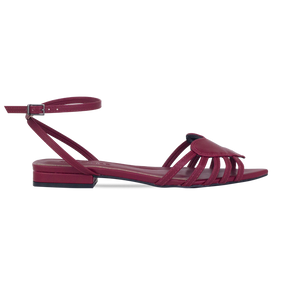 Rasteira Dixie Flat Vinho