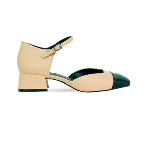 Scarpin Lorena Amendoa/preto
