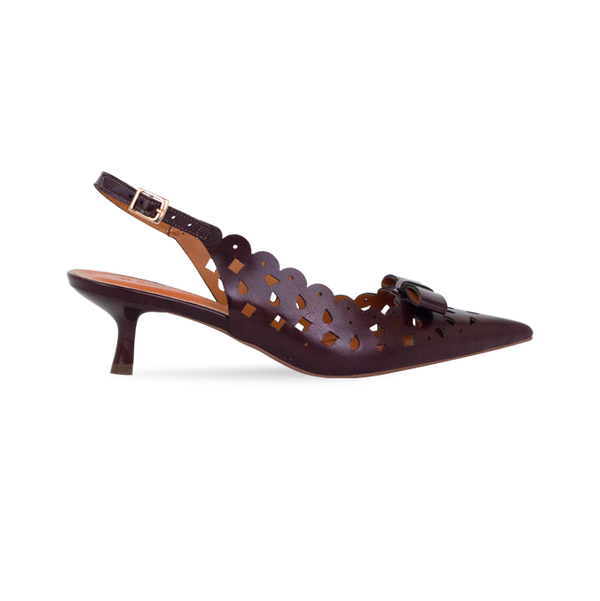 Scarpin Glaucia Marrom