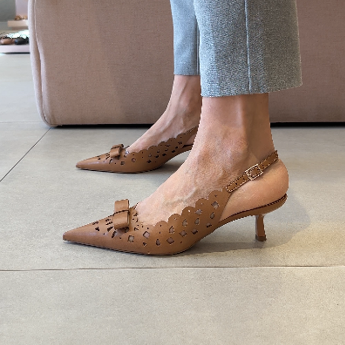 Scarpin Glaucia Capuccino