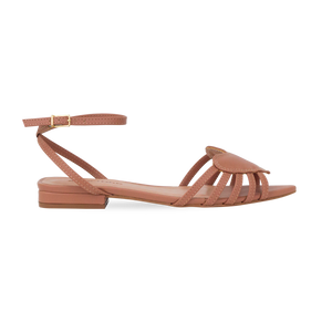 Rasteira Dixie Flat Blush