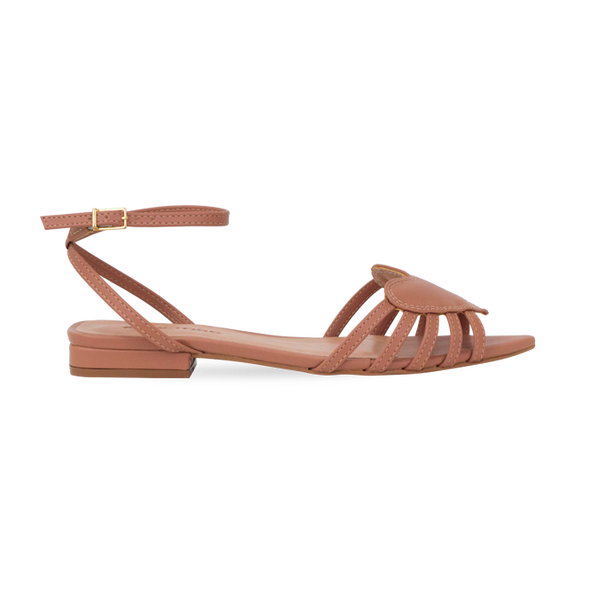 Rasteira Dixie Flat Blush