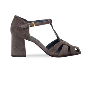 Sandália Thay Cinza
