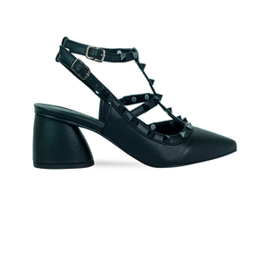 Scarpin Mona Low New Preto