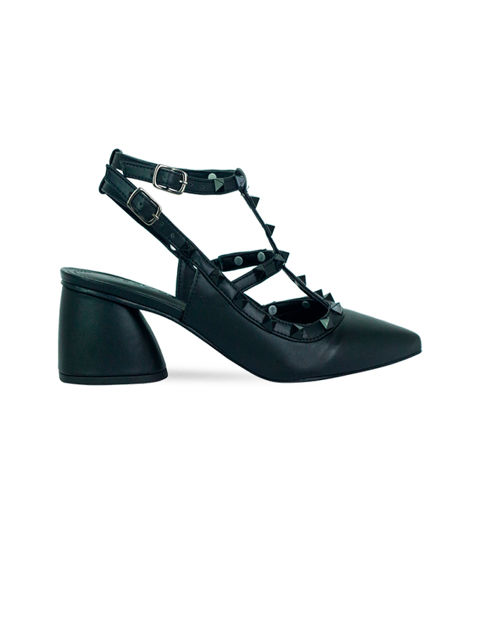 Scarpin Mona Low New Preto