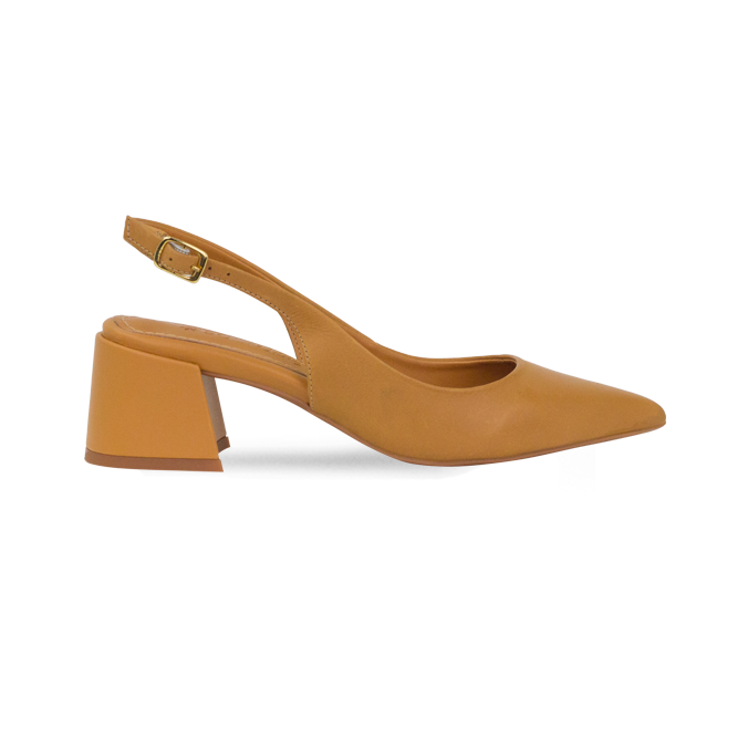 Scarpin Susan Caramelo