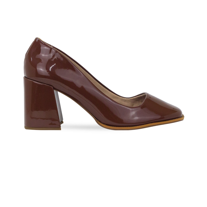 Scarpin Rosana Marrom