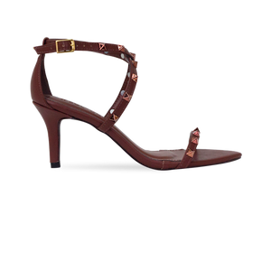 Sandália Brenda High Marrom