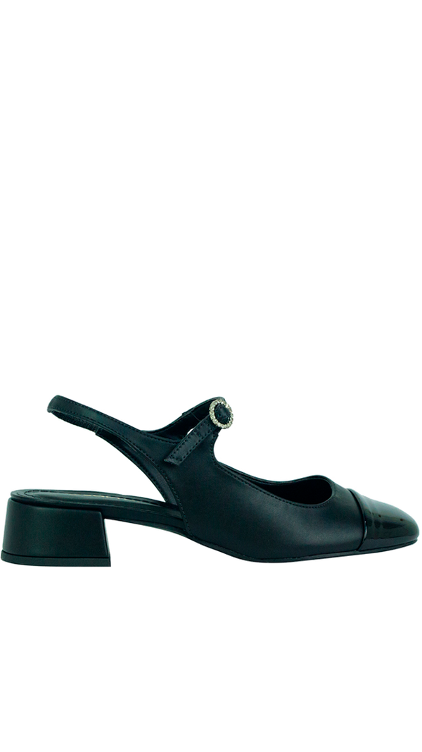 Scarpin Tatiana Low Preto