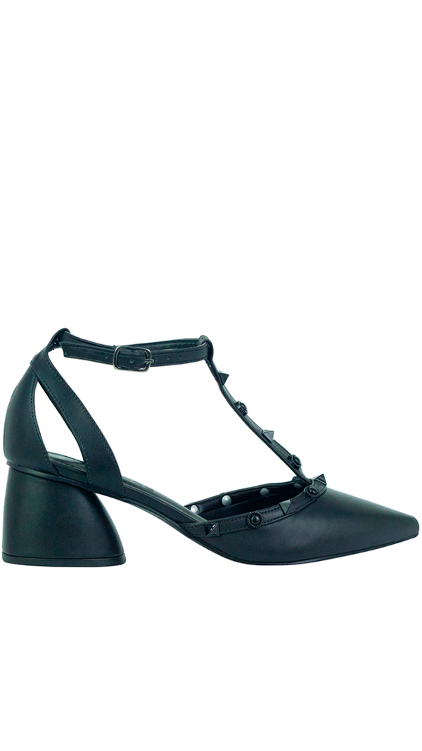 Scarpin Selena Low Preto