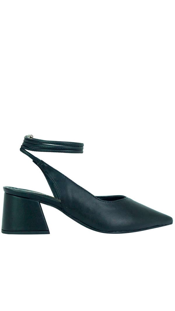 Scarpin Keila Low Preto