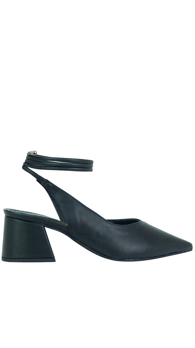 Scarpin Keila Low Preto