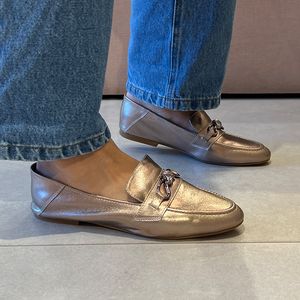 Mocassim Laila Prata Velho