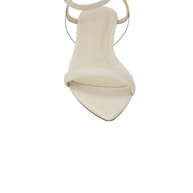 Rasteira Julia Flat Off White