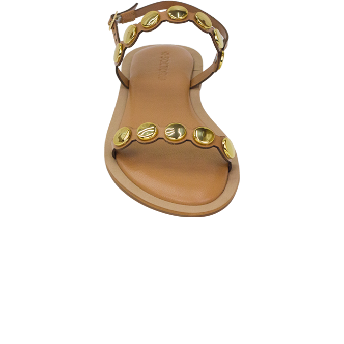 Rasteira Marciele Caramelo